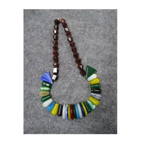 Fabriqué à la main classique résine collier femmes taille personnalisée couleur Unique Collection inde fête de mariage anniversaire amoureux motif - Product Image 5