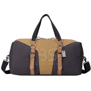 Bolsas de lona promocionales Nuevo diseño Bolsas de viaje de lona impermeables Unisex Diseño personalizado Logo Bolsa de lona - Product Image 2