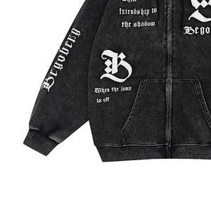 Women's Winter <b>Y2K</b> <b>Hoodies</b> Custom Size Zip Fleece Anti-Pilling Breathable OEM Service High Quality - Product Image 3