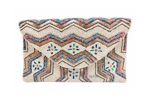 Fashionable Handmade Silk Embroidery Flower Design Customizable Shape & Packing Ladies Evening Party <b>Bride</b> Clutch Bag - Product Image 4