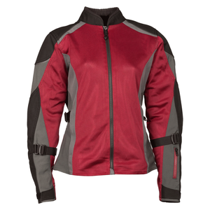 Maroon & <b>Grey</b> Touring Protection Motorbike <b>Jackets</b> <b>Waterproof</b> Motorcycle Cordura Textile <b>Jacket</b> For Men & Women - Product Image 3