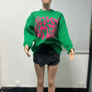 เสื้อคลุมคาร์ดิแกนไหมพรมถักสไตล์วินเทจสำหรับผู้หญิง ไซส์เดียว ผ้าฝ้าย ทรงโอเวอร์ไซส์ ระบายอากาศได้ดี เหมาะสำหรับฤดูหนาว สวมใส่สบายๆ แบบเดรสยาว - Product Image 5