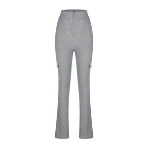 Wholesale 100% Cotton <b>Women's</b> <b>Jogger</b> Pants Flare Baggy <b>Straight</b> <b>Leg</b> Sweatpants High or Mid Waist Breathable and Soft Sale - Product Image 3