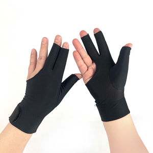 Gants de snooker personnalisés de haute qualité pour la main droite gauche Nouveau Design respirant XL XXL Tailles pour le sport Pakistan - Product Image 4