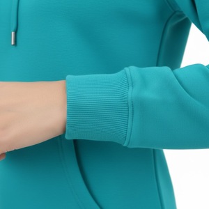Nouveau design 2026, sweat-shirt épais uni en coton 100% aqua, pull de luxe streetwear, coupe ample, sweat-shirt lourd surdimensionné - Product Image 6