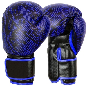 ถุงมือชกมวยสำหรับฝึกชกมวยแบบสังเคราะห์สายรัดข้อมือปรับขนาดได้แบบเต็มนิ้วปรับได้หนังวัวแท้ - Product Image 6