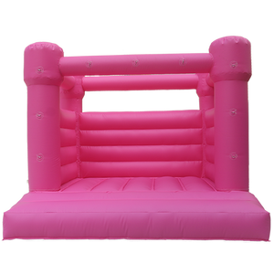 โรงงานจีนขายส่งพองปราสาทเด้งสีขาวขนาดเล็กมินิสีขาวจัมเปอร์บ้านเด้งงานแต่งงานเด็กวัยหัดเดินบ้านตีกลับ - Product Image 4