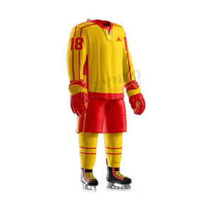 Vêtements de sport, hockey sur glace, design populaire, uniforme de sport, uniforme de hockey sur glace léger, fabriqué au Pakistan - Product Image 3