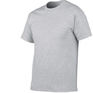 T-shirt à manches courtes ajusté à col rond en coton 100% 160 GSM personnalisé OEM en couleur unie, grande taille pour le sport - Product Image 6