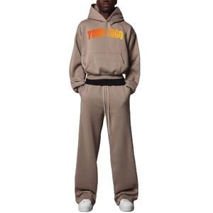 ชุดวอร์มผ้าคอตตอนสำหรับผู้ชายชุดวอร์มปักลายไซส์พิเศษชุดวอร์มใส่ได้ทั้งผู้ชายและผู้หญิงโลโก้ออกแบบได้ตามต้องการ - Product Image 1