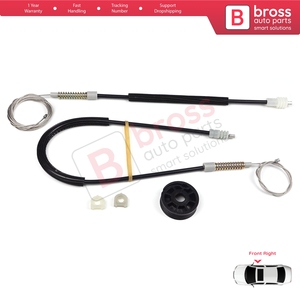 Kit de Reparación de Elevalunas BWR1050, Lado Derecho, para C70 873 1998-2005 Cabrio Convertible CC - Product Image 2