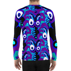 Rashguard pour homme de qualité supérieure, design personnalisé, prix bas, respirant, manches longues, matière douce, vêtement décontracté, élégant, 240GSM - Product Image 2