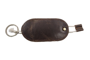 Fabricant personnalisé 100% porte-clés en cuir véritable fait à la main pour la maison, le bureau et les voitures avec échantillon - Product Image 2