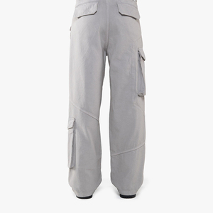 กางเกงวอร์มทรงขากว้างผ้าไนลอนสำหรับผู้ชายกันลมน้ำหนักเบากันลมสำหรับบุรุษกางเกงวอร์มสไตล์วินเทจออกแบบได้ตามต้องการ - Product Image 3