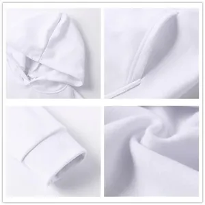 Nouveau couleur unie sweat vêtements amples décontracté Sport de plein air pull hauts hommes femmes printemps automne polaire à capuche - Product Image 2