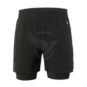 Pantalones cortos de gimnasio para hombre hechos a medida, pantalones cortos de gimnasio de nuevo diseño, pantalones cortos de gimnasio de poliéster Spandex para hombre - Product Image 1