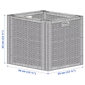 Handwoven Eco-Friendly <b>Willow</b> Rattan Storage <b>Basket</b> Stylish Durable for Organizing Household Essentials with Functional Elegance - Product Image 4