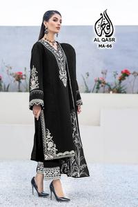 El último diseñador Pure Georgette bordado a mano Kurti Set de Fab Zone - Product Image 2