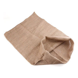 plain eco <b>jute</b> <b>bags</b> bulk wholesale supplier factory price export oem for logo printing and <b>shops</b> - Product Image 2