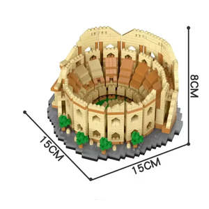 Modelo Arquitectónico a Escala del Coliseo de Roma en Lego MOC - Product Image 4