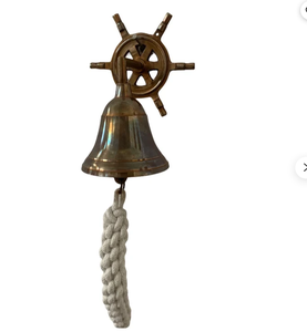 Cloche d'église originale tendance faite à la main, cloche de temple, cloche suspendue, cloche de bateau suspendue en laiton personnalisée - Product Image 2