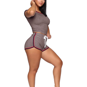 Conjuntos cortos personalizados para mujer, conjunto de 2 piezas para mujer, ropa de verano primavera 2025, nuevo diseño profesional - Product Image 5