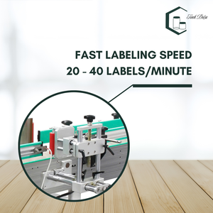 Machine d'étiquetage de bouteilles rondes du Vietnam bouteilles de boissons en plastique automatique électrique 220v haute fréquence 20 à 40 pièces par minute - Product Image 4