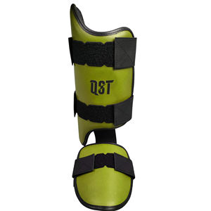 Nuevas Espinilleras de Béisbol de Cuero Suave con Diseño de Tendencia, Protección Profesional, Duraderas, Transpirables, con Cierre de Gancho y Bucle - Product Image 3