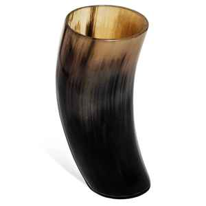 ถ้วยไวกิ้งทรงกรวยสำหรับดื่มแบบธรรมชาติสไตล์วินเทจทำมือออกแบบได้เองพร้อมโลโก้ตามต้องการ - Product Image 3