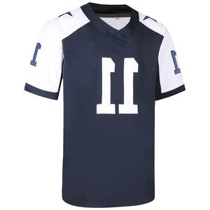 Maillot de football avec drapeau en maille sublimé personnalisé Vêtements de football américain avec votre propre logo - Product Image 2