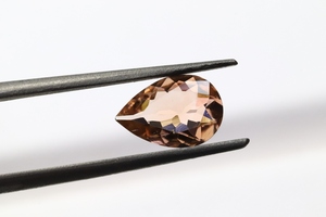 Fantástica piedra preciosa de turmalina con forma de pera, piedra preciosa de turmalina facetada de tamaño personalizado, lo mejor para hacer joyas - Product Image 3