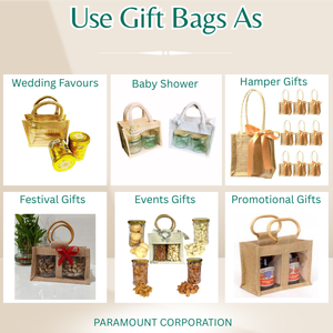 Venta al por mayor personalizado favor playa damas de honor boda cáñamo Lino recubierto yute regalo bolsas de compras - Product Image 4