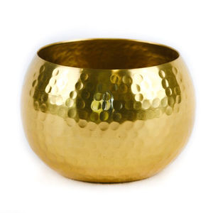 Cuenco de metal de estilo antiguo para regalos y decoración - Product Image 1