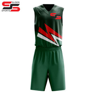 Maillots de basket-ball de qualité supérieure, ensembles de basket-ball imprimés par sublimation, uniformes de basket-ball pour hommes personnalisés OEM - Product Image 5