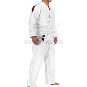 เครื่องแบบยูโดพร้อมลายกิโมโน Jiu Jitsu ปลอดภัยและสะดวกสบายสำหรับการฝึกชุดยูโดระบายอากาศ - Product Image 3