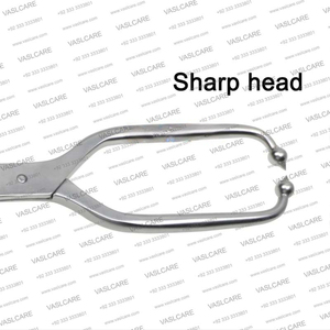 Forceps orthopédiques de haute qualité en acier inoxydable allemand, longueur 250 mm, pour réduction osseuse pelvienne, à pointe angulaire et embouts sphériques, pour une utilisation rapide - Product Image 2