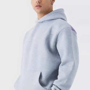 Nouveau Style Logo personnalisé coton vierge évasé hommes course survêtements Jogging costumes Streetwear à capuche et Joggers hommes ensemble survêtements - Product Image 3