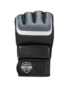 Guantes MMA de medio Dedo de alta calidad, venta al por mayor, cuero profesional y cuero de vaca, logotipo personalizado para entrenamiento de lucha y boxeo - Product Image 5