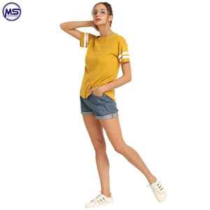 T-shirt pour femme 100 % coton, t-shirts et shorts tendance pour femme, ensemble de nuit pour femme, t-shirts et shorts imprimés pour femme - Product Image 4