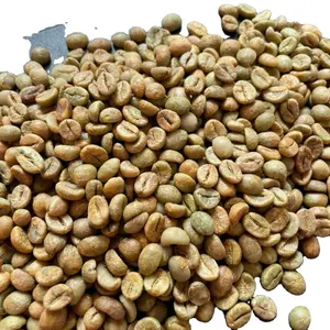 Лучшая цена 100% вьетнамский оригинальный ROBUSTA зеленый кофе в зернах с чистой/влажной полированной обработкой PHAN + 84931615449