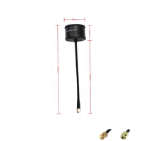 Tobnice antenne Omni polarisée circulaire à Gain élevé 1.2G/1.3G 1.9dBi RHCP S-MA/RPSMA pièces pour Drones FPV longue portée"