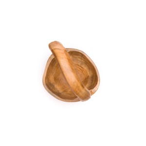 Uniquely Organic round Teak Root Trug Home Storage and Decorative <b>Object</b> for Living Room Warm Storage Solution - Product Image 1