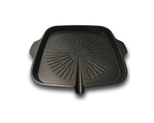 Plateau de service en aluminium de couleur noire Nouveau design pour les aliments et les collations Forme unique Accessoires de mariage et d'hôtel Fournitures d'Inde - Product Image 2