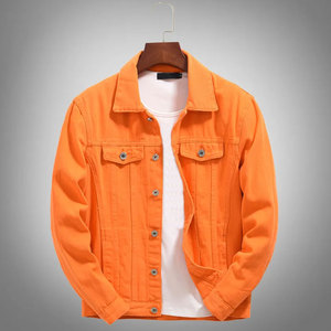 Top Trendy Plus Size Men's <b>Denim</b> <b>Jackets</b> Custom Designed with Pockets High Quality Breathable Jeans for Wholesale <b>Jacket</b> For Men - Product Image 1