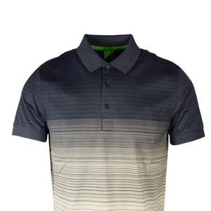 OEM de moda de alta calidad de los hombres para los polos 100% patrón sólido bordado de punto hecho en fábrica último diseño al por mayor - Product Image 4