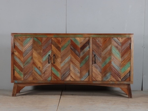 Modern Wooden Cabinet <b>Sideboard</b> Buffet <b>Storage</b> Cabinet for Living Room Dining Room Home Furniture Multi Functional Display - Product Image 5