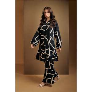 Vestido de diseñador abstracto para mujer - Product Image 3