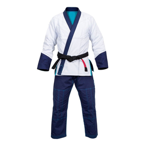 Servicio OEM personalizado Jiu Jitsu Kimono El mejor diseño De Jiu Jitsu Uniforme Técnica de corte automatizado Logotipo personalizado Desgaste de artes marciales - Product Image 1