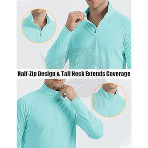 Chemises Performance à manches longues pour hommes sur mesure Séchage rapide UPF Pêche Jogging Porter Sublimation Chemises de pêche sur mesure Upf - Product Image 6