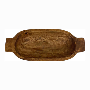 Elegant Design Natural Mango Wood <b>Large</b> Dough <b>Bowl</b> Custom Design <b>Wooden</b> Dough <b>Bowl</b> with Handles Tabletop Dining Table Decor Use - Product Image 4
